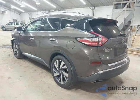 2015 Nissan Murano Platinum из США, поврежденный, VIN 5N1AZ2MH1FN208966